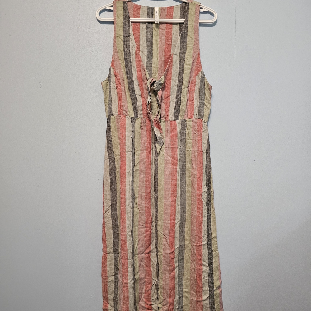 RVCA Multicolor Striped Summer Dress